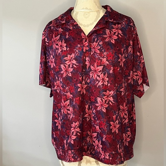 Vintage Jaylan of California Women Size L Blouse Made in USA - Picture 7 of 11